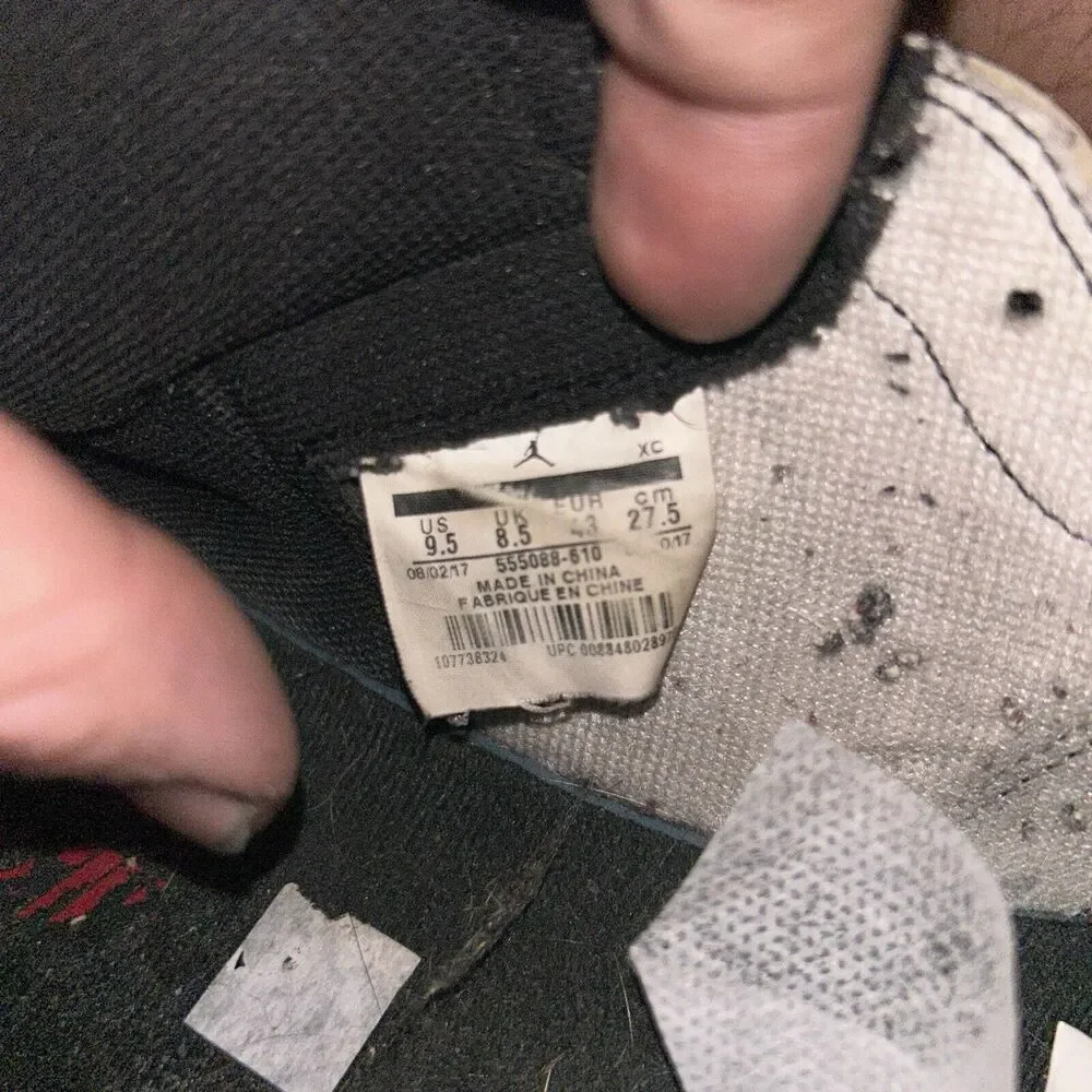 Nike Shoes Air Jordan 1 Retro OG High “Bred Toe/Chicago” 2024